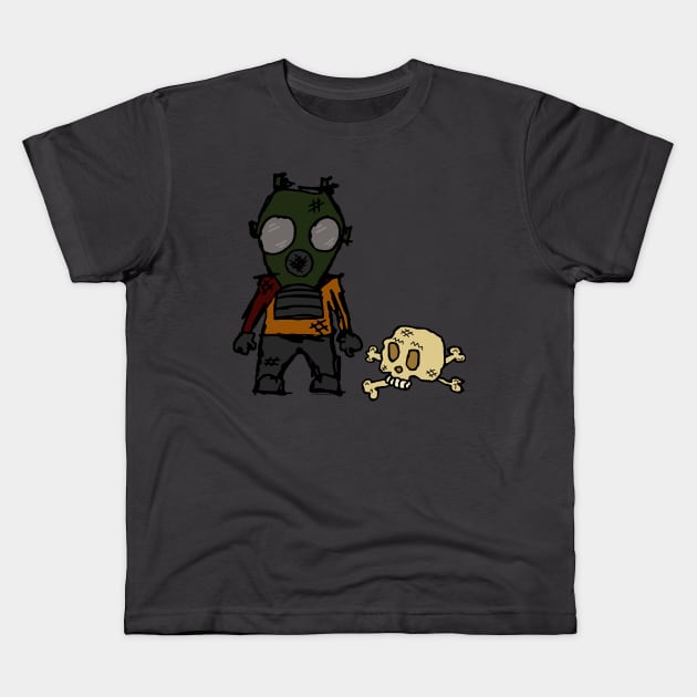 ApocaBob and Bones Kids T-Shirt by The Apocalypse (Out)Post